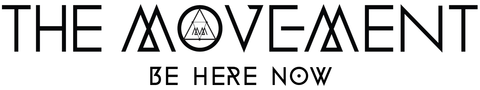 The movement be here now logo - the movement oasis